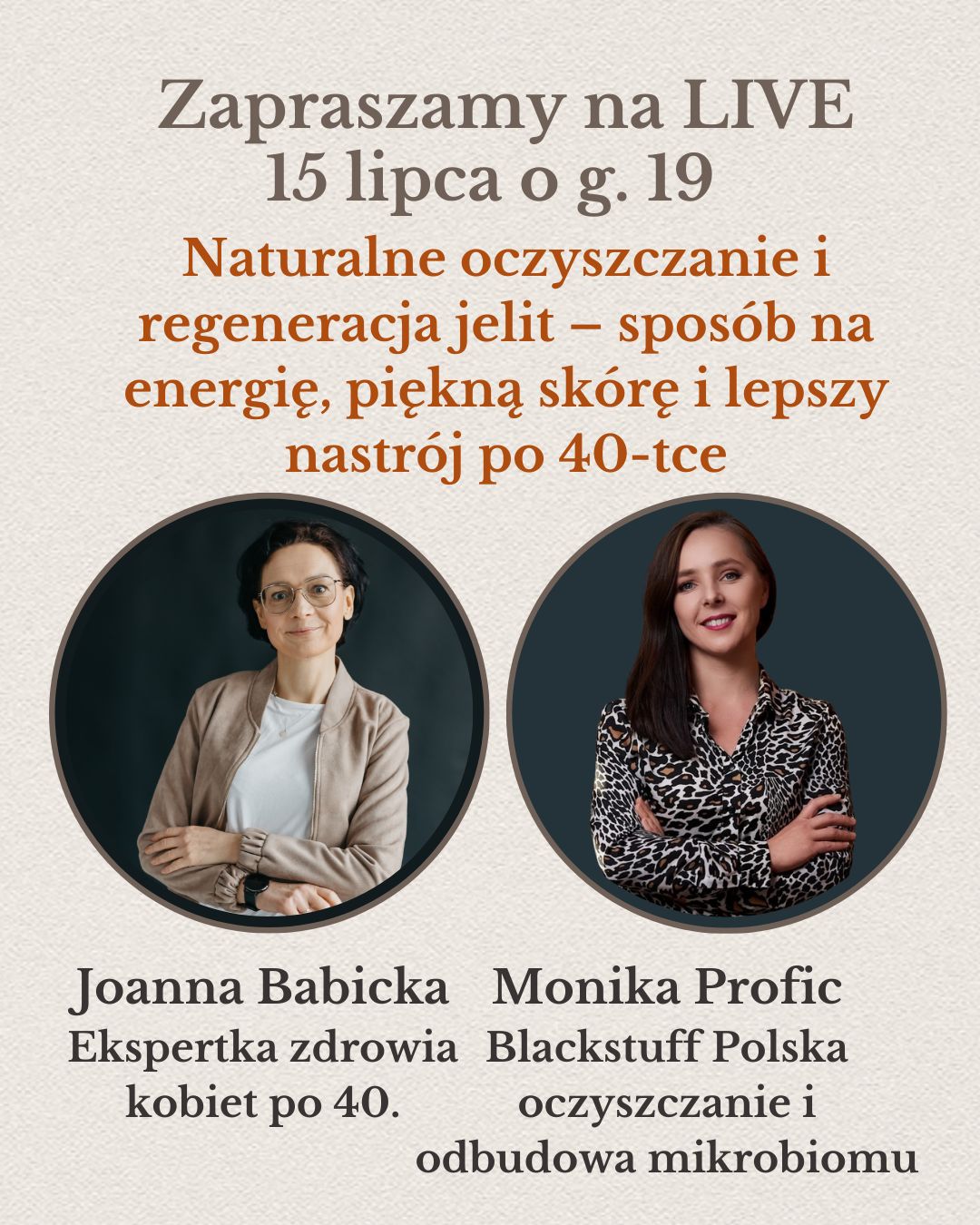„Naturalne oczyszczanie i regeneracja jelit – sposób na energię, piękną skórę i lepszy nastrój po 40-tce