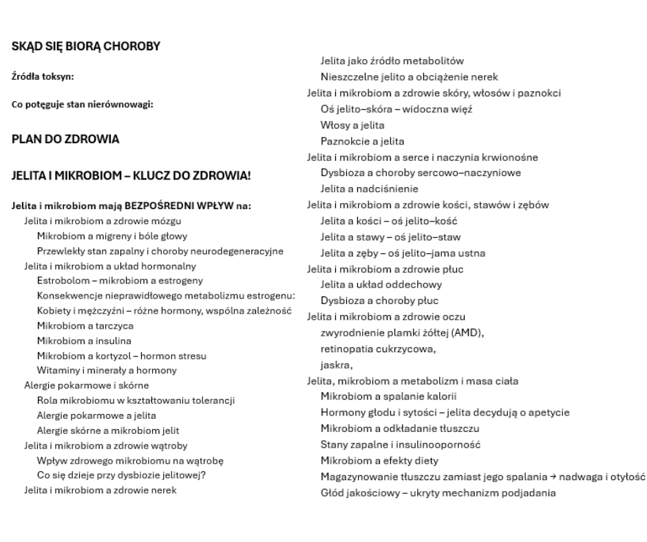 e-Book: Bycie zdrowym może być proste - zacznij od jelit!